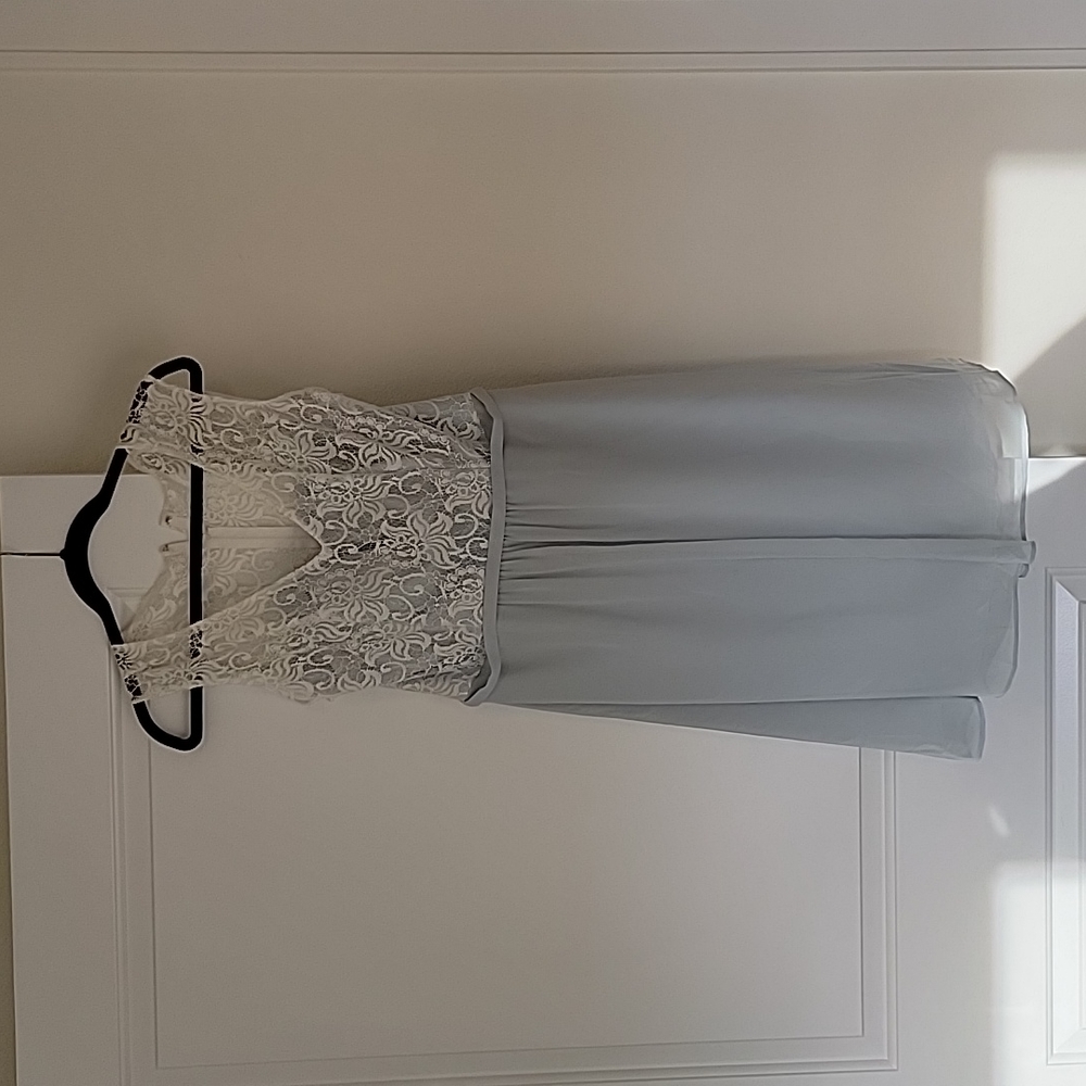 Alexia Designs Light Blue Dress